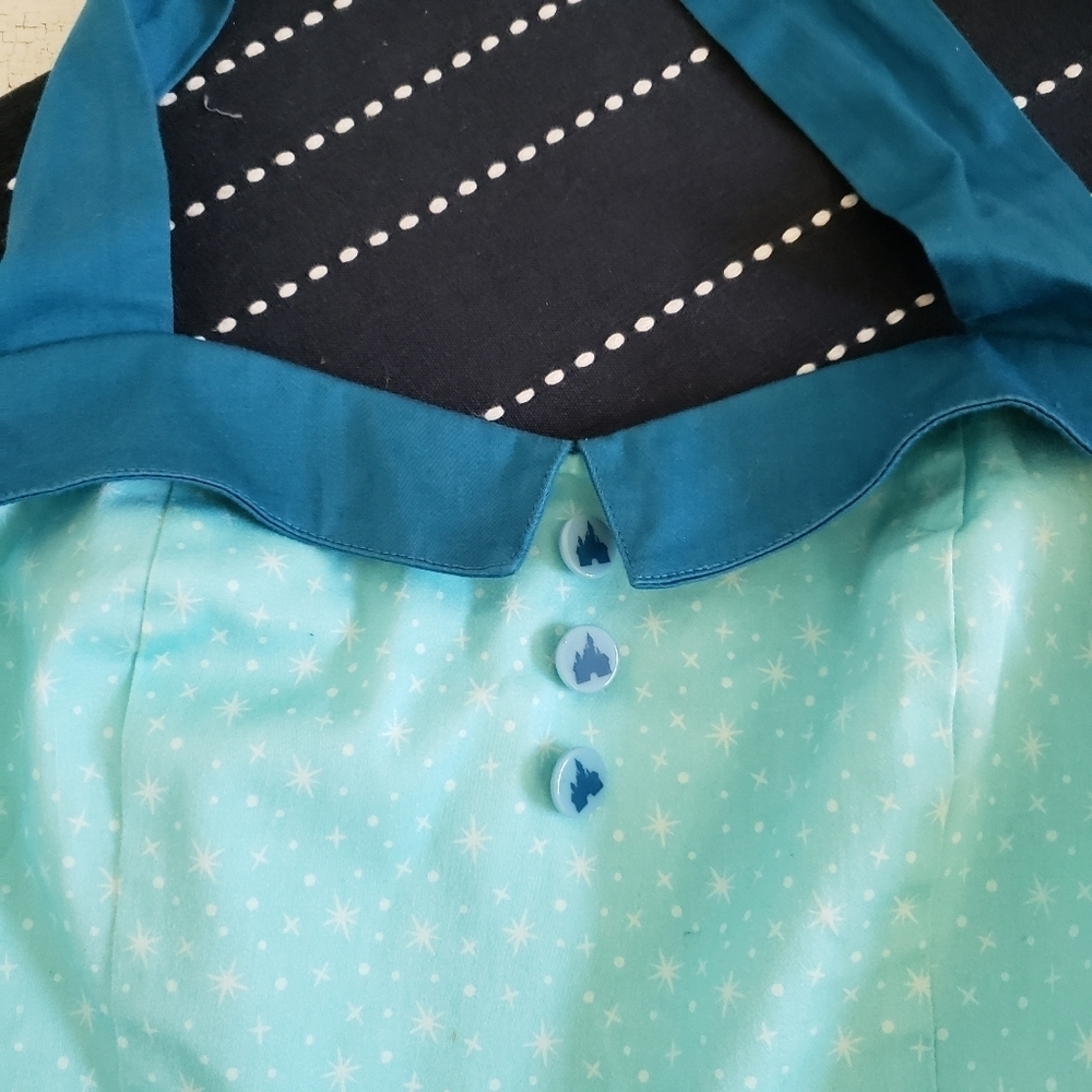 Disney Parks Dress Shop Magic Kingdom Retro Fit And Flare Dress Size Small - Picture 5 of 14